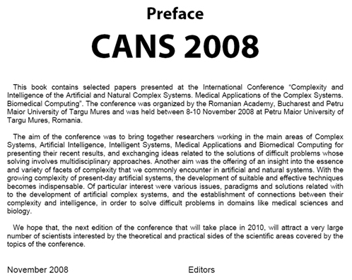 CANS 2008